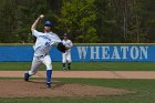 Baseball vs Babson  Wheaton College Baseball vs Babson College. - Photo By: KEITH NORDSTROM : Wheaton, baseball